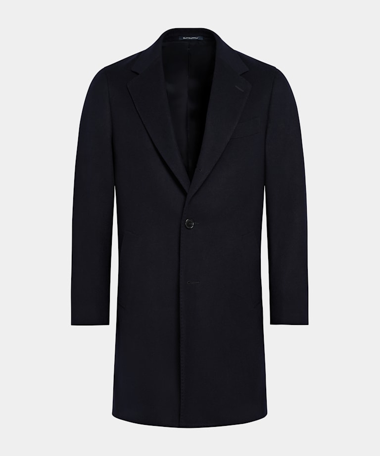 Manteau bleu marine