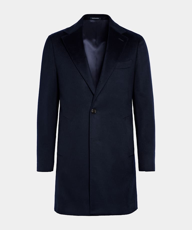 Manteau bleu marine