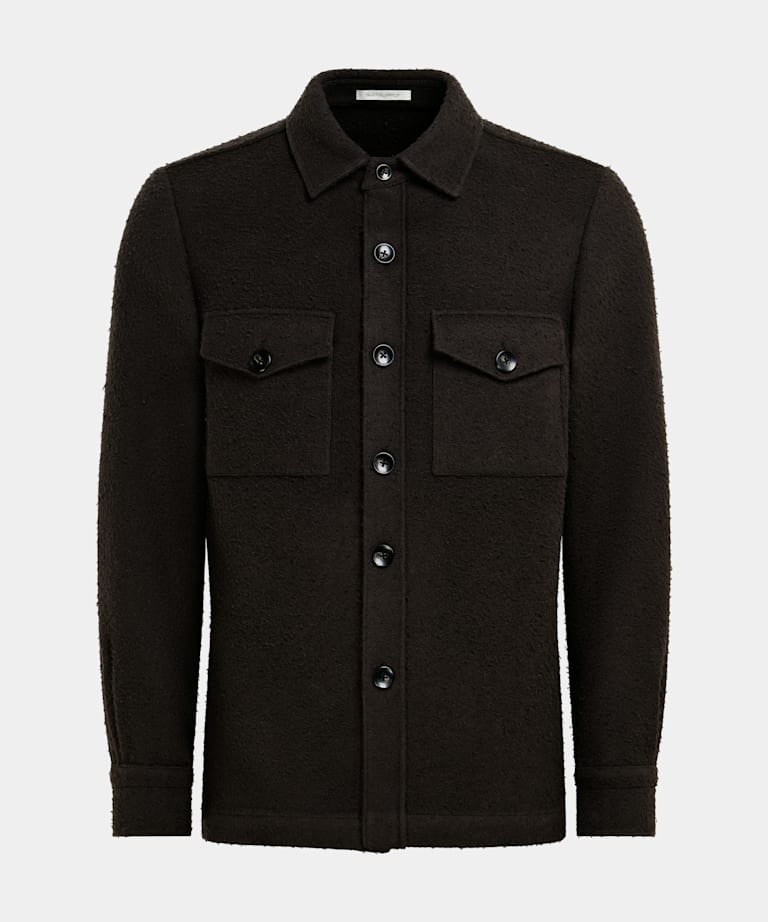 Dark Brown William Shirt-Jacket