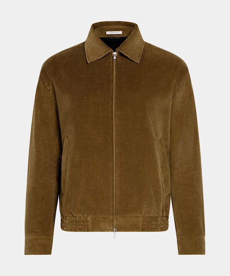 Mid Yellow Bomber Jacket