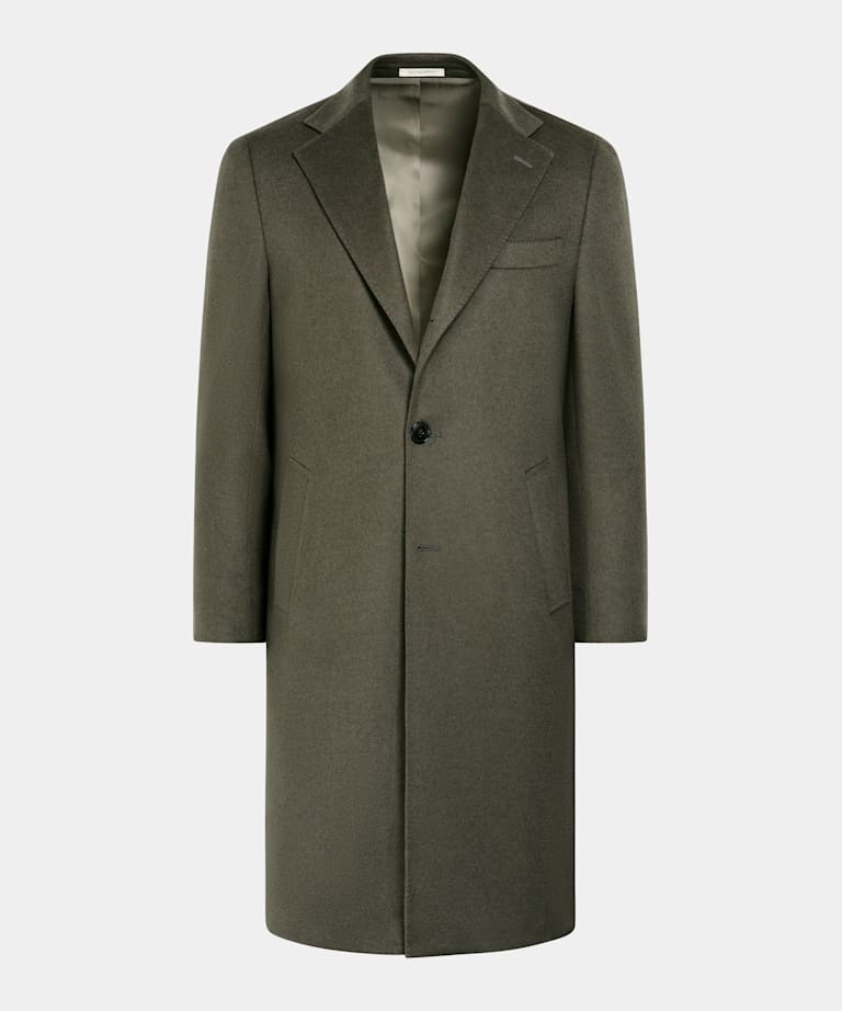 Mid Green Overcoat
