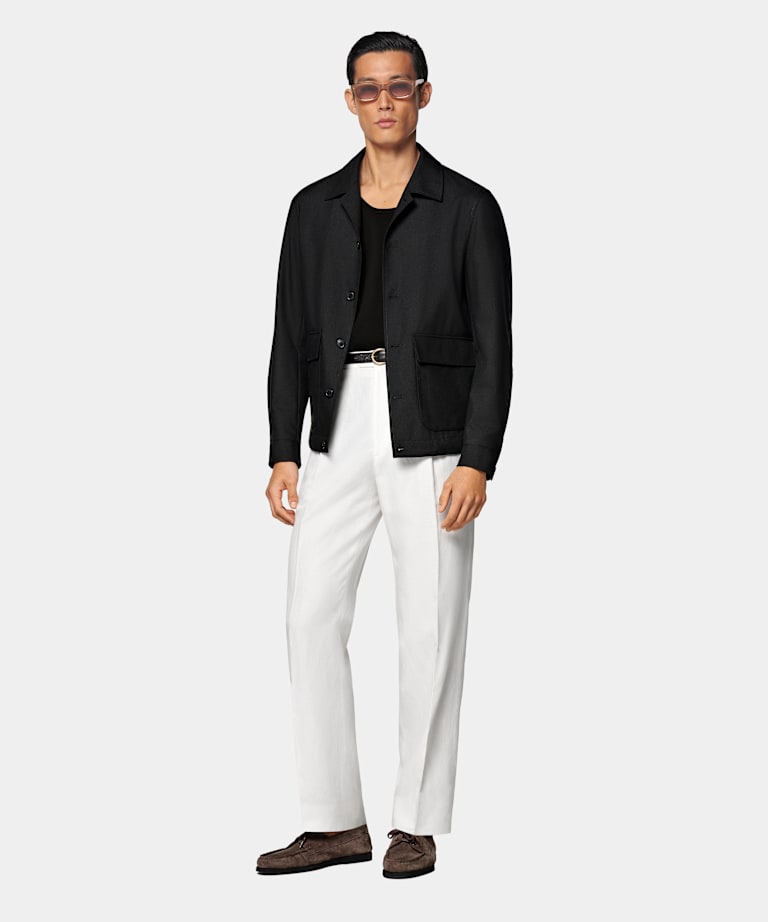 Black Bomber Jacket