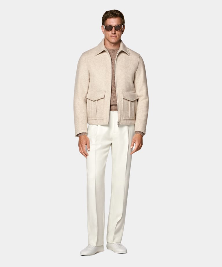 Sand Bomber Jacket