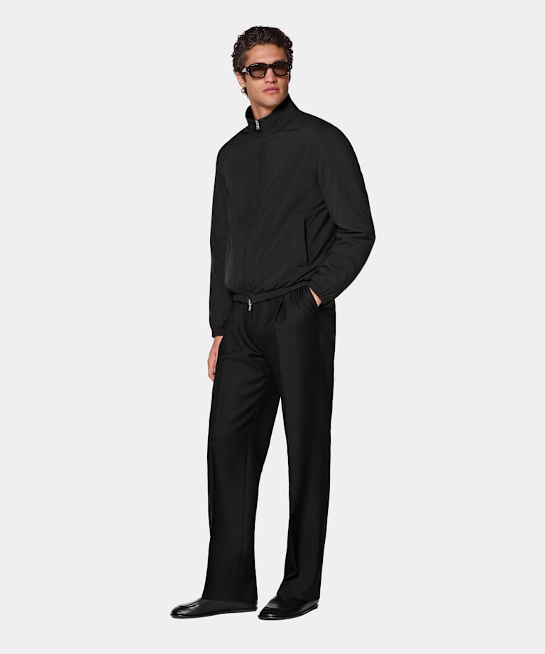 Zwart Reversible Bomberjack