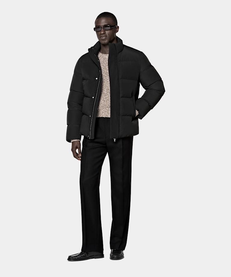 Black Puffer Jacket