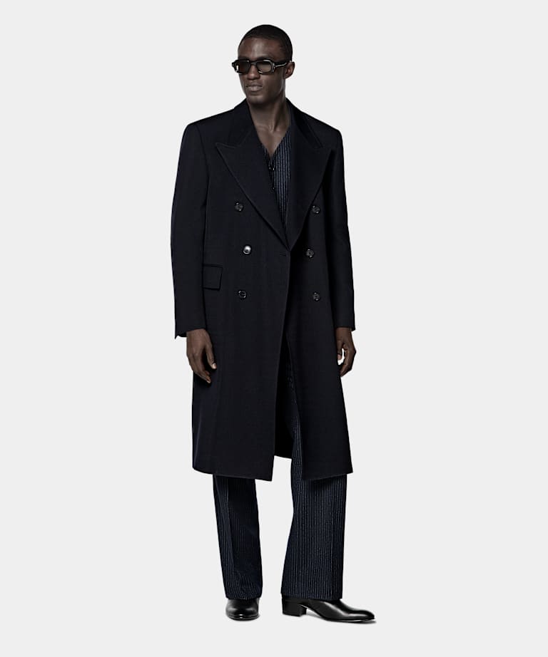 Navy Overcoat