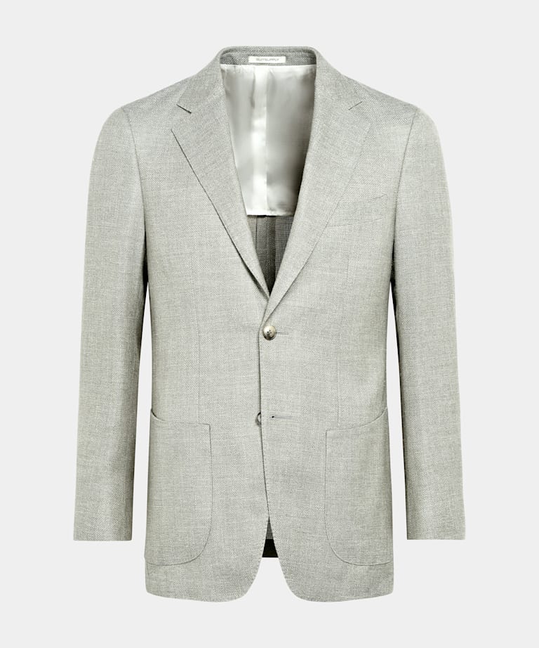 Light Green Tailored Fit Havana Blazer