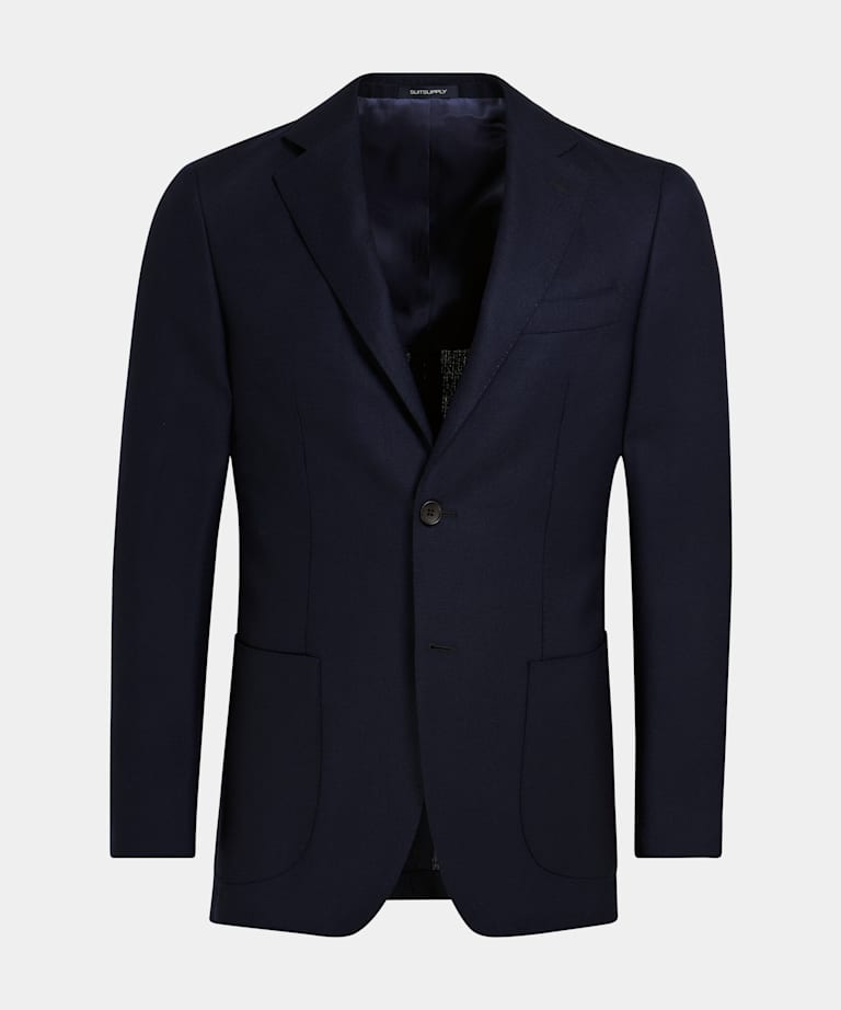 Navy Tailored Fit Havana Blazer