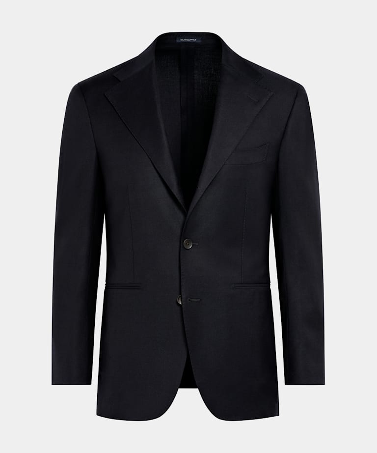 Navy Relaxed Fit Roma Blazer