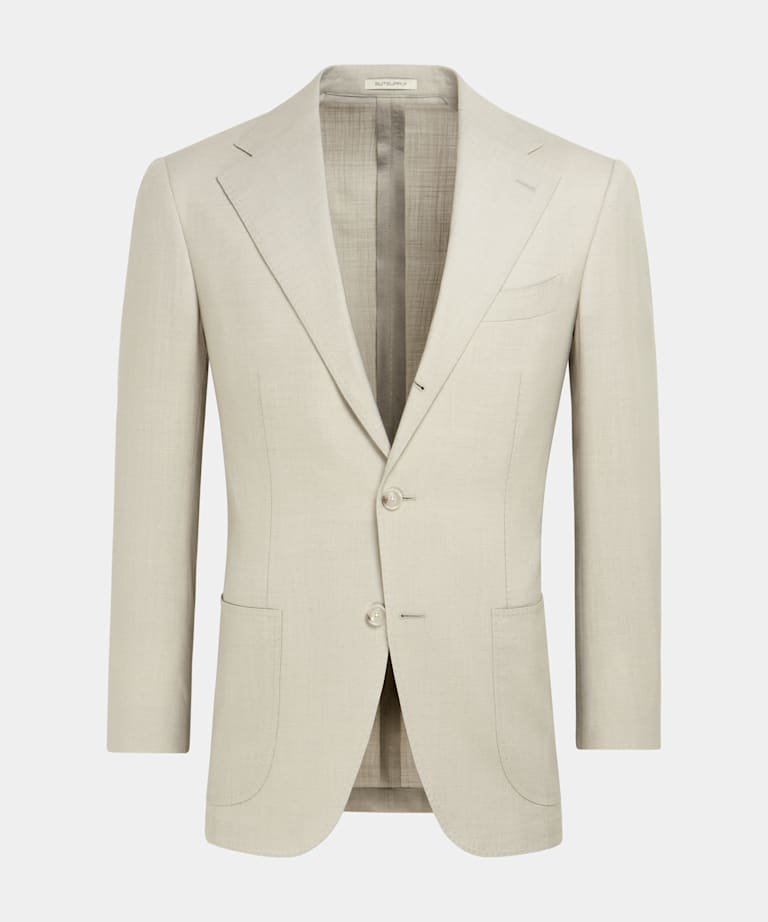 Sand Relaxed Fit Roma Blazer