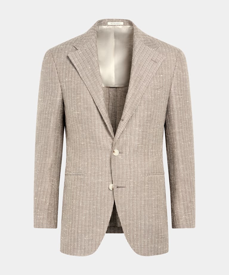 Taupe Relaxed Fit Roma Blazer