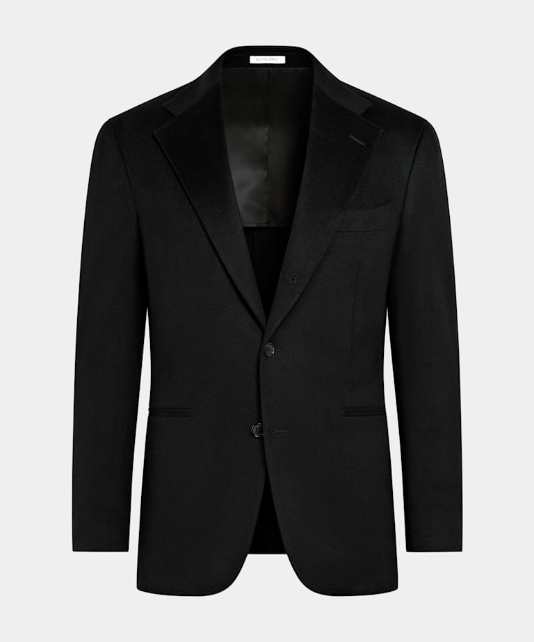 Black Relaxed Fit Roma Blazer