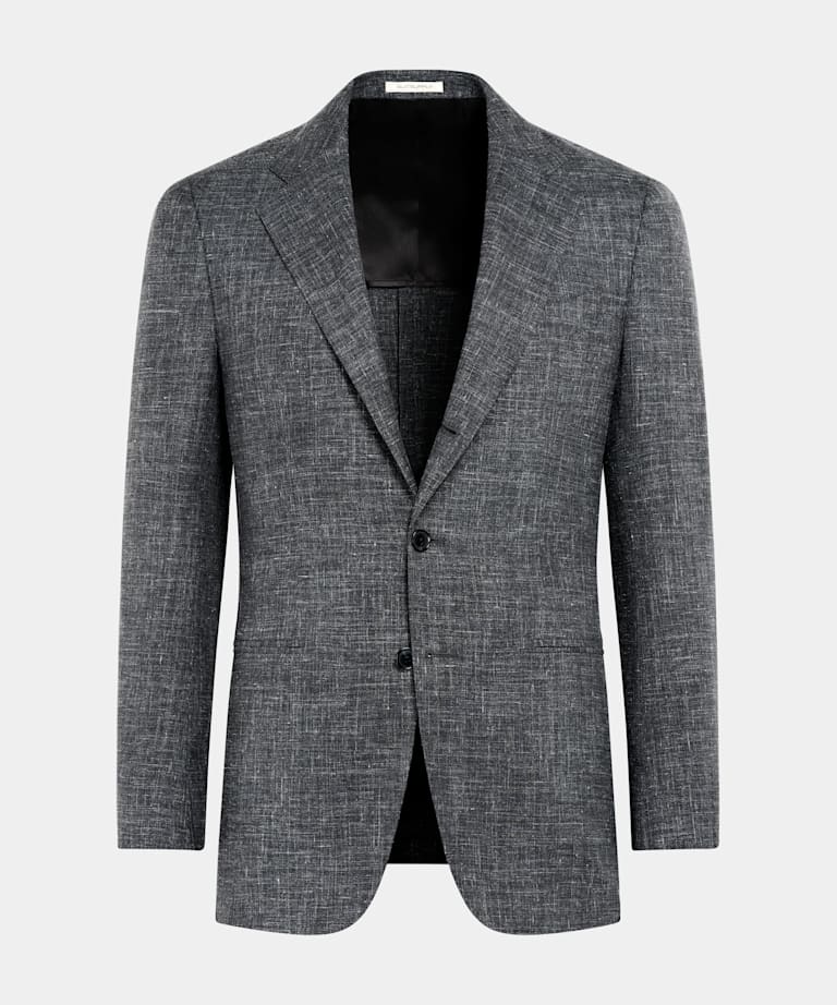 Havana Sakko dunkelgrau Tailored Fit