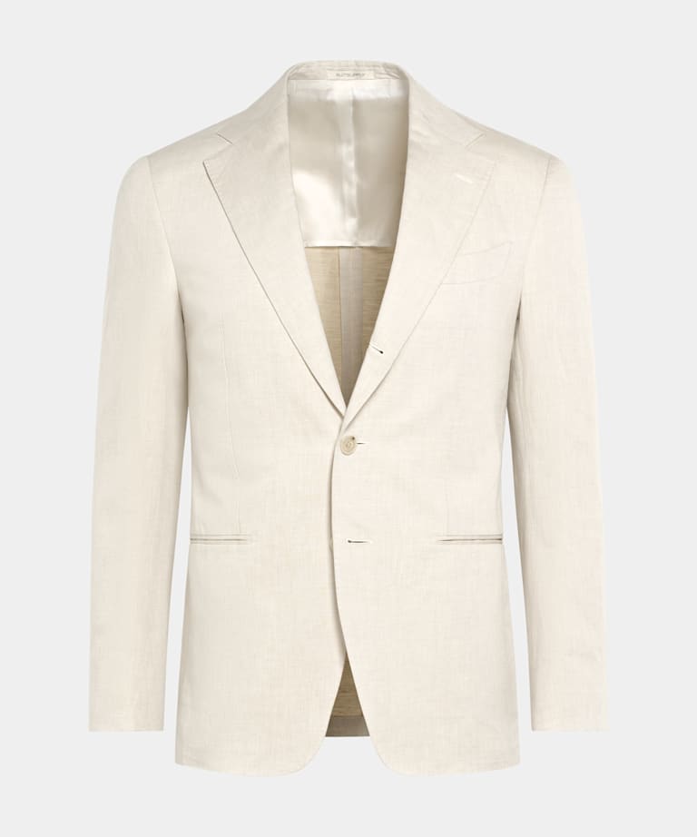 Blazer de traje Havana arena corte Tailored