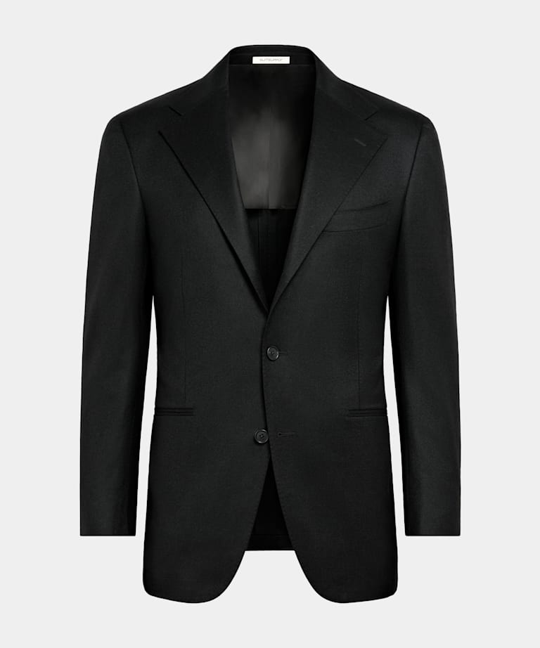 Blazer de traje Roma negro corte Relaxed