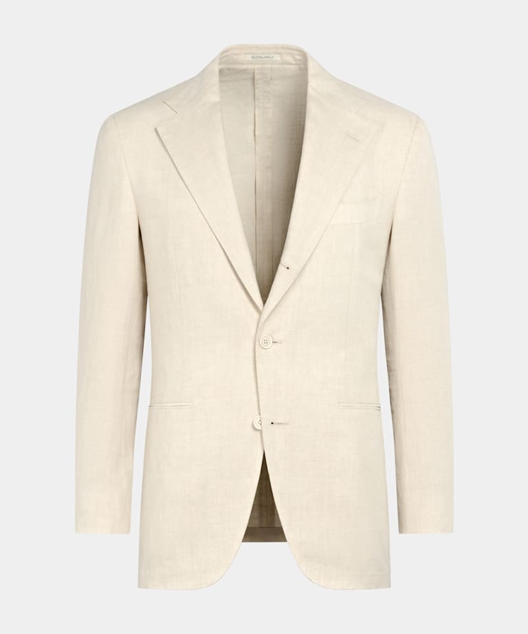 Giacca da abito Roma sand relaxed fit