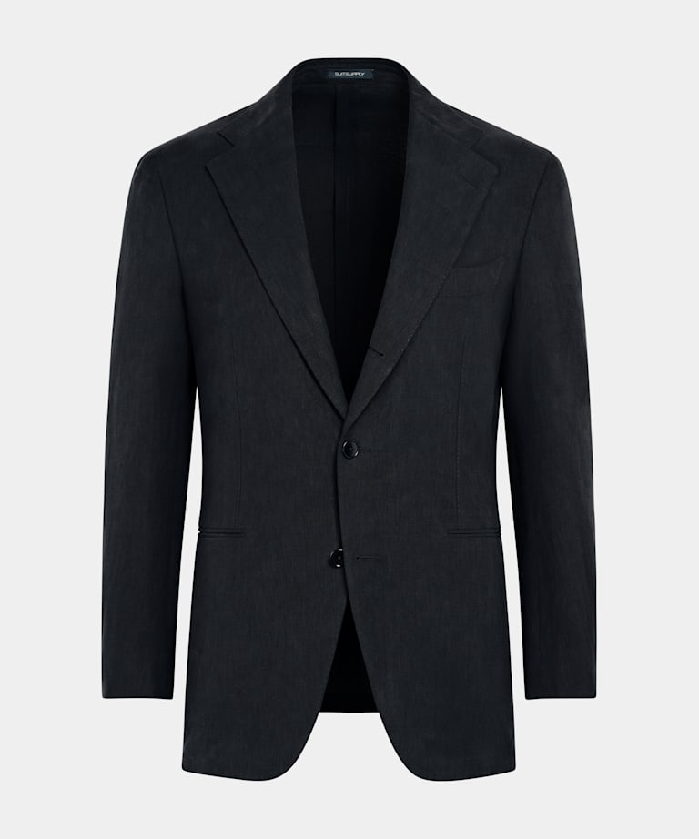 Navy Relaxed Fit Roma Suit Jacket