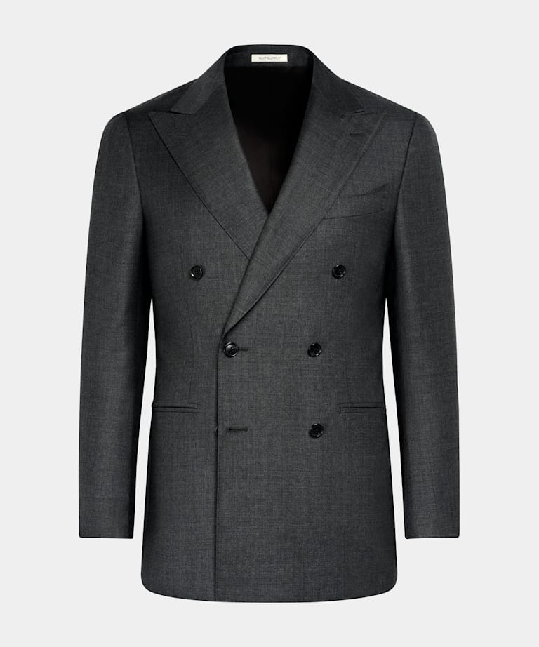 Havana Anzugsakko dunkelgrau Tailored Fit