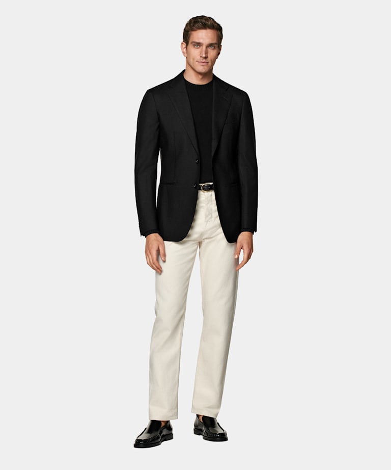 Blazer Havana coupe Tailored noir