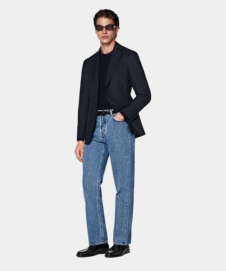 Veste de costume Perennial Havana coupe Tailored bleu marine