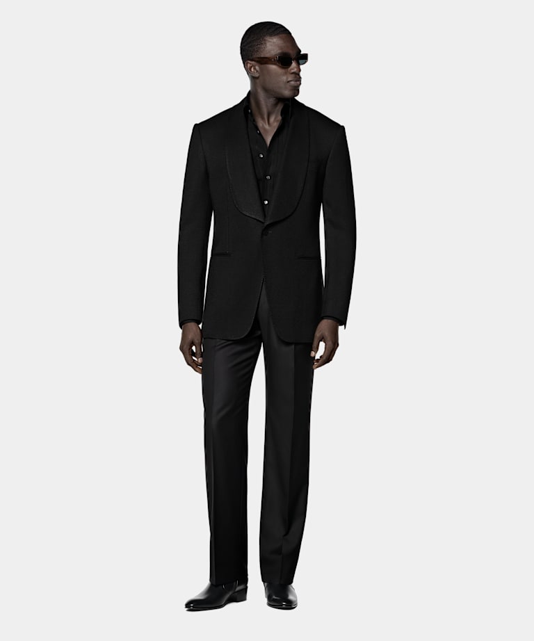 Veste de smoking Milano coupe Tailored noire
