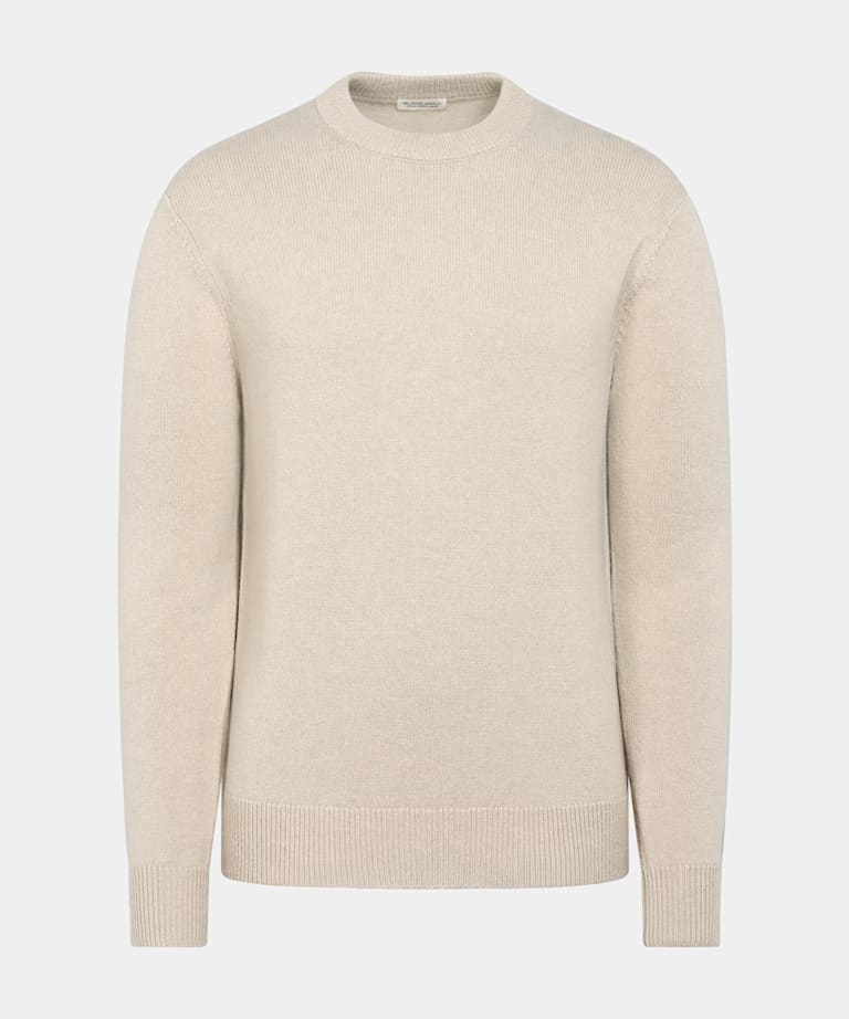Light Brown Crewneck
