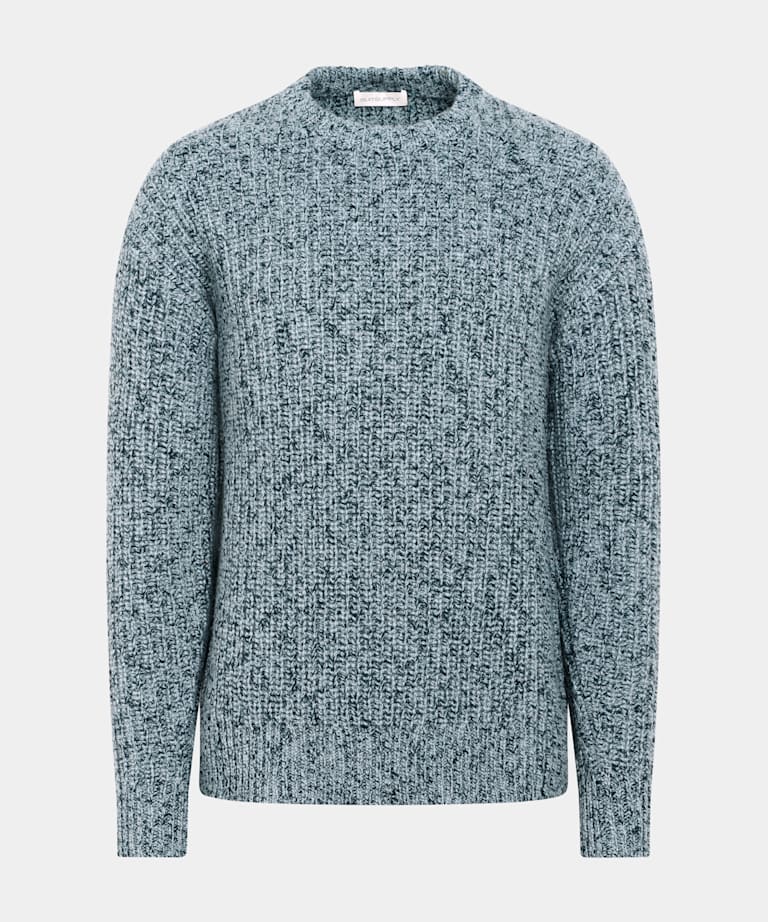 Mid Blue Moulin&eacute; Crewneck
