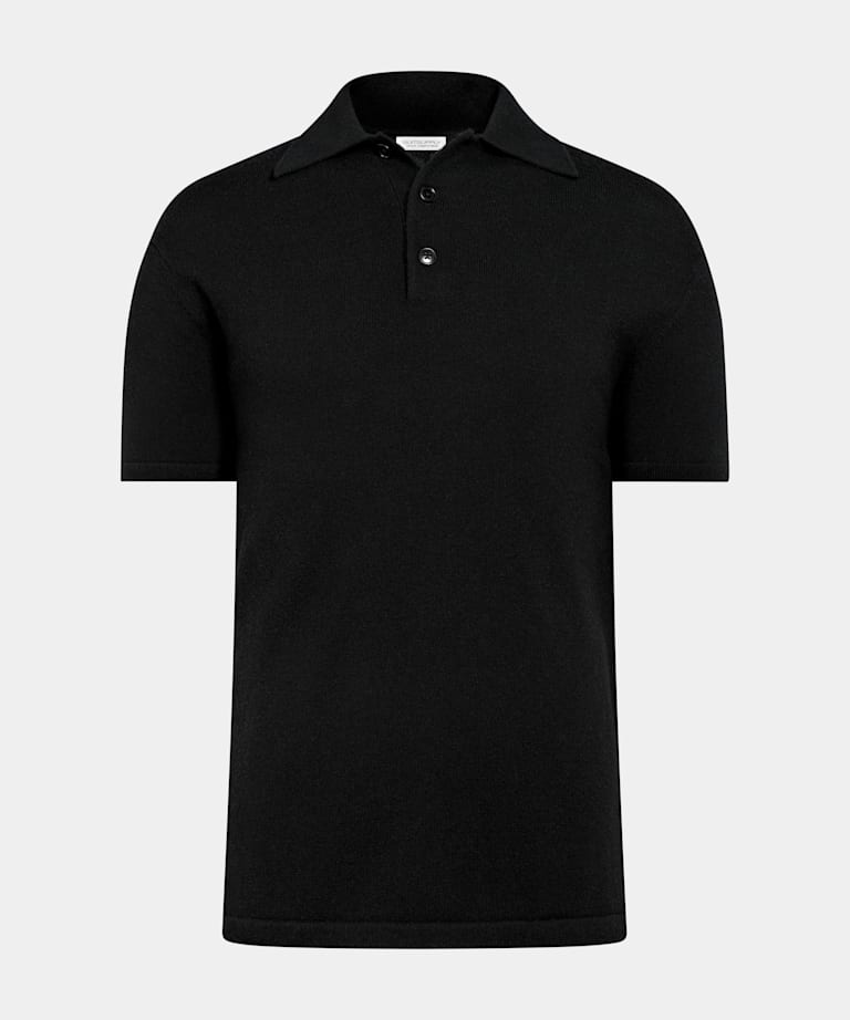 Poloshirt schwarz