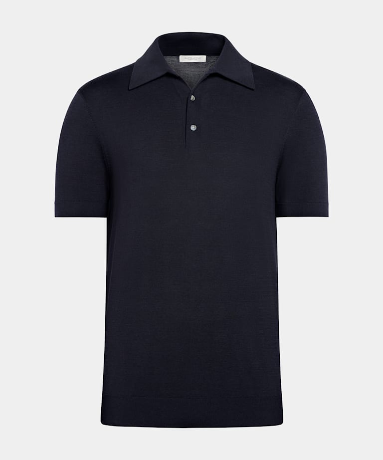 Polo bleu marine