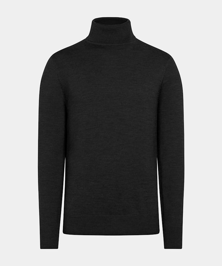 Dark Grey Turtleneck