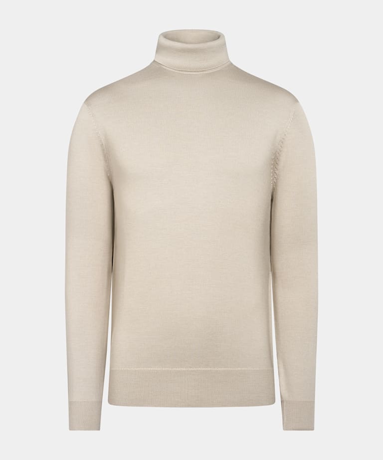 Light Brown Turtleneck