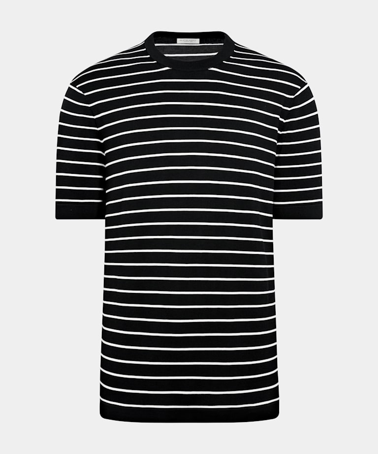 Off-White Short Sleeve Crewneck