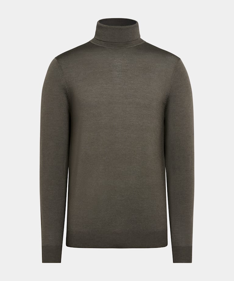 Green Turtleneck