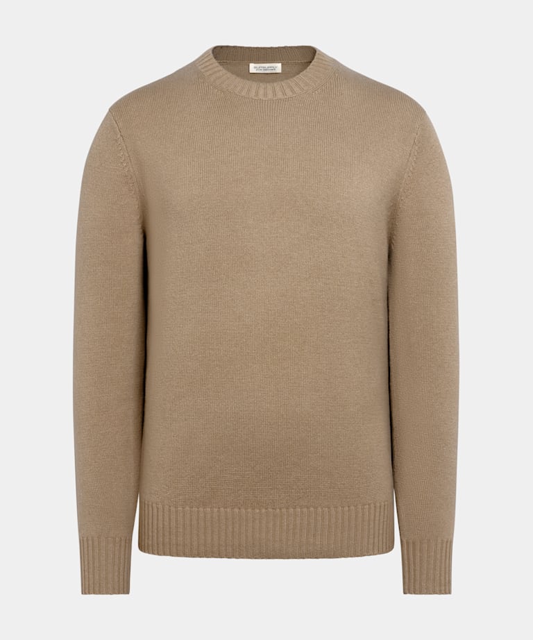 Mid Brown Crewneck