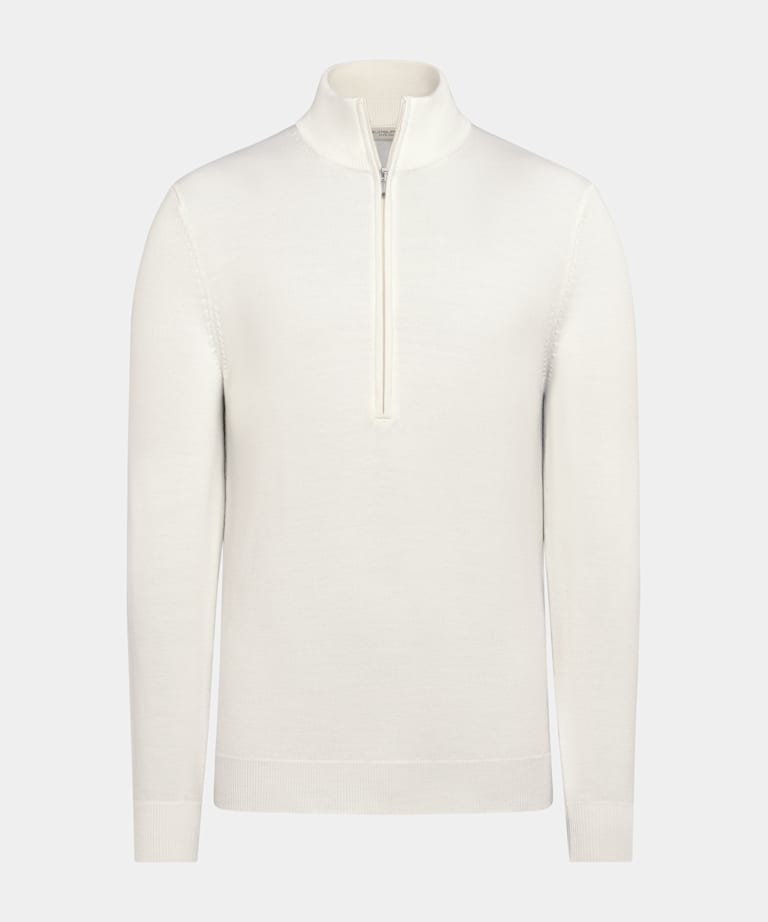 Off-White Half Zip
