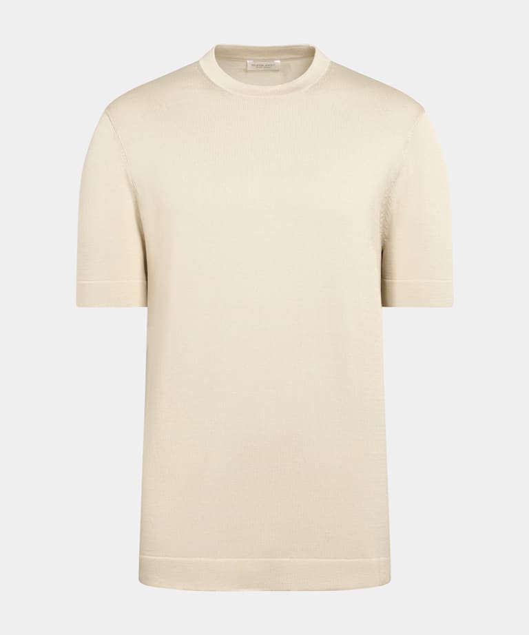 Sand Short Sleeve Crewneck