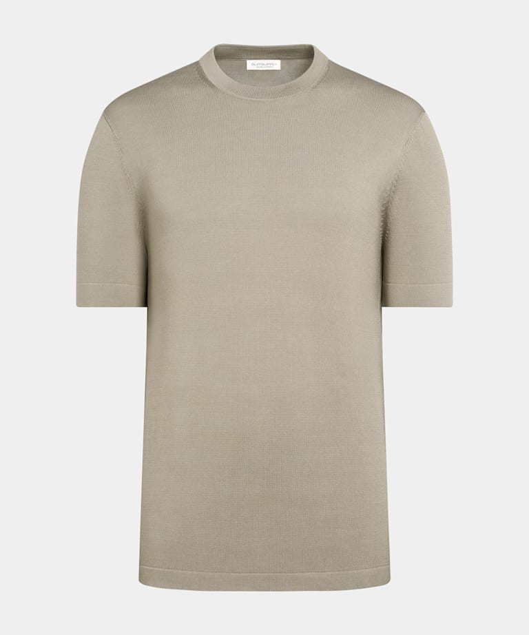 Green Short Sleeve Crewneck