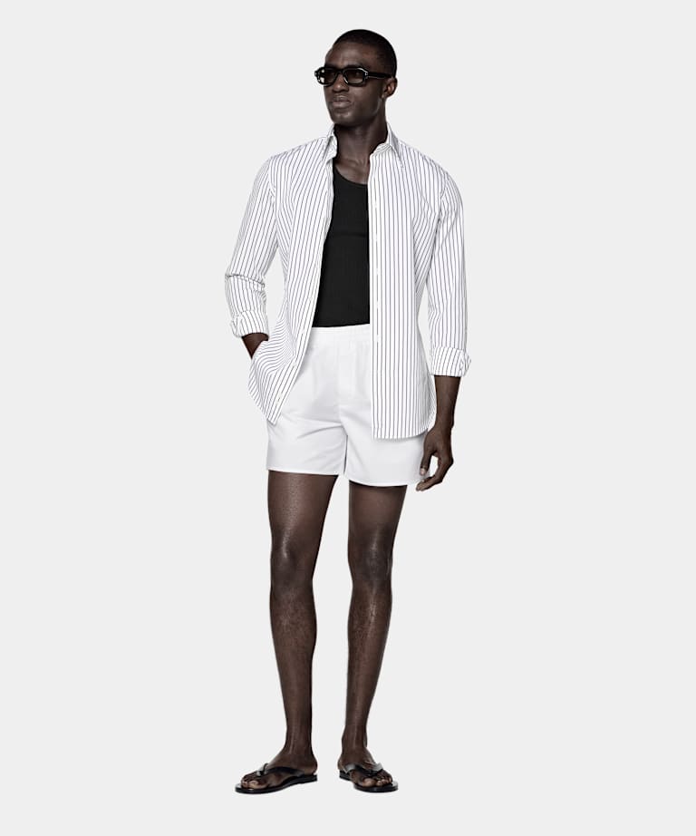 Black Ribbed Tank Top