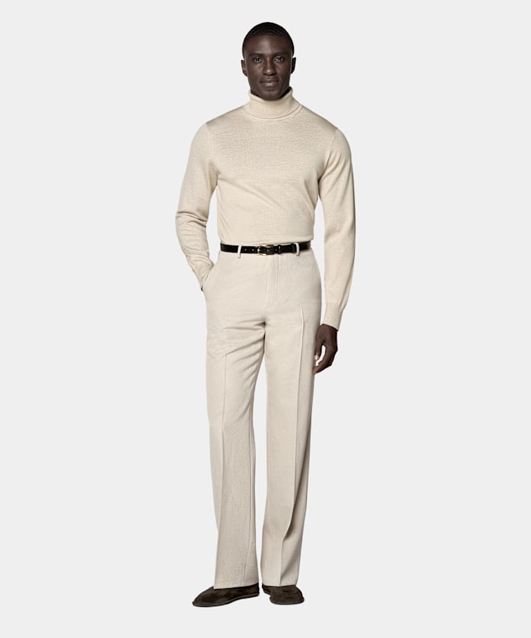 Light Brown Turtleneck