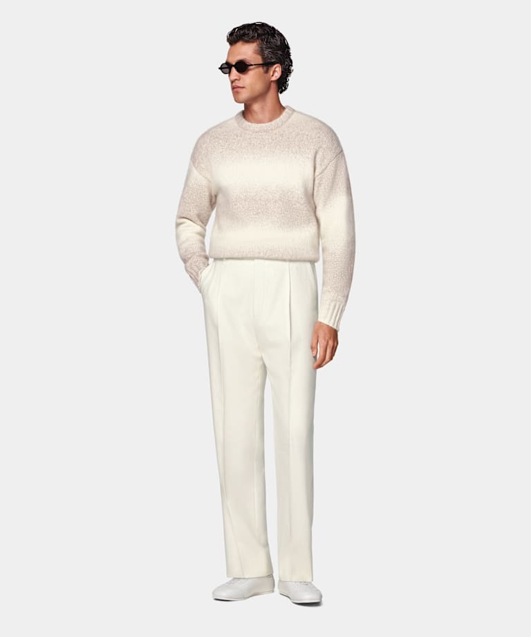 Sand Dégradé Crewneck