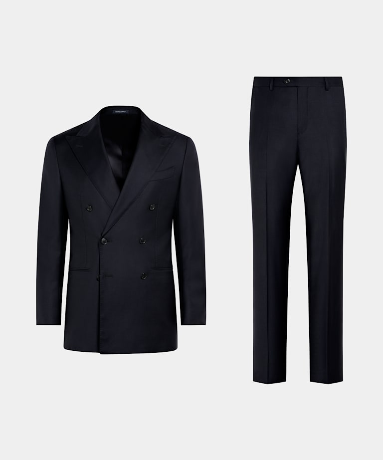 Abito Havana blu navy tailored fit