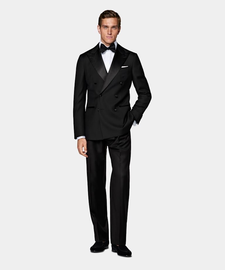 Smoking Havana coupe Tailored noir