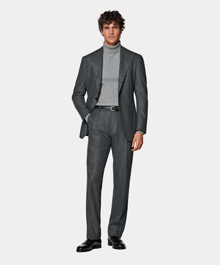 Mid Grey Roma Suit