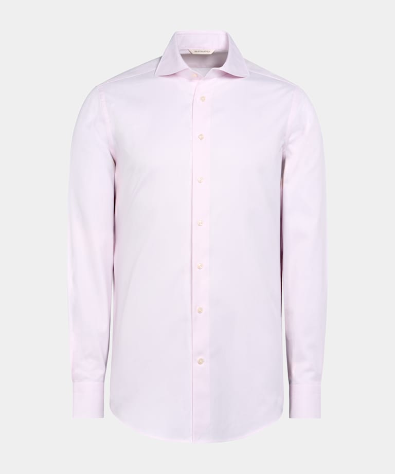 Pink Royal Oxford Slim Fit Shirt