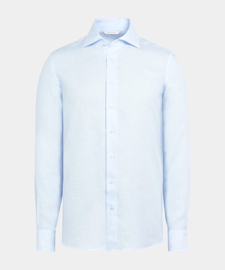 Light Blue Slim Fit Shirt