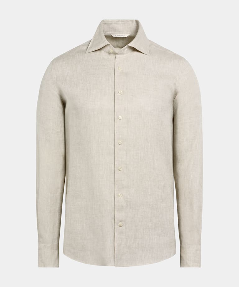 Sand Slim Fit Shirt