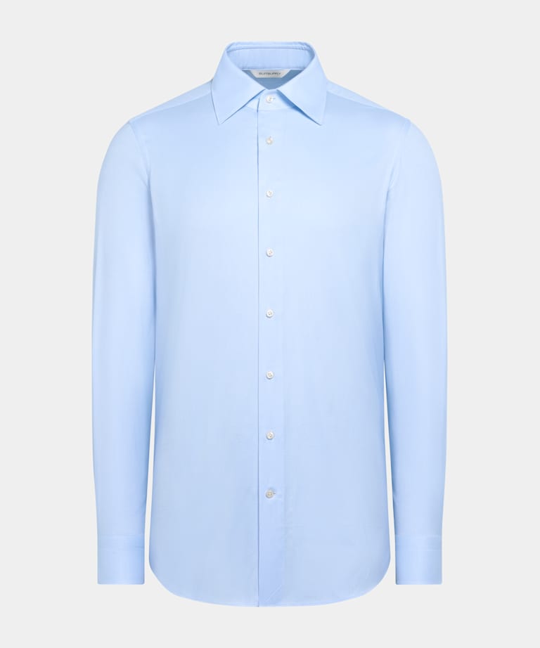 Light Blue Classic Collar Shirt