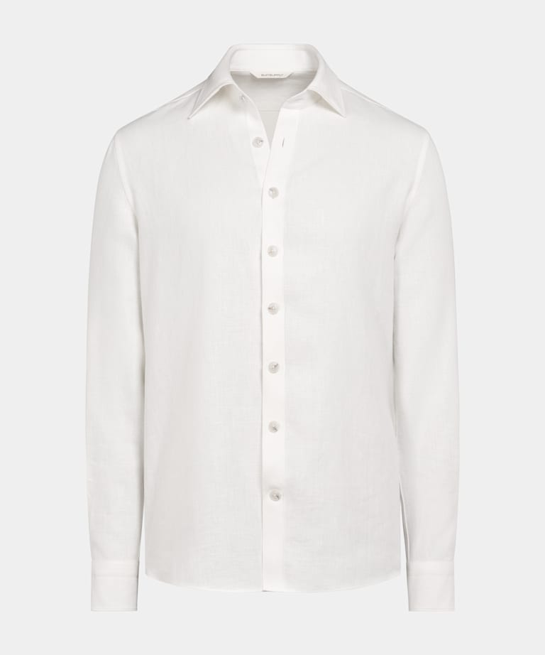 Camisa blanca corte Tailored