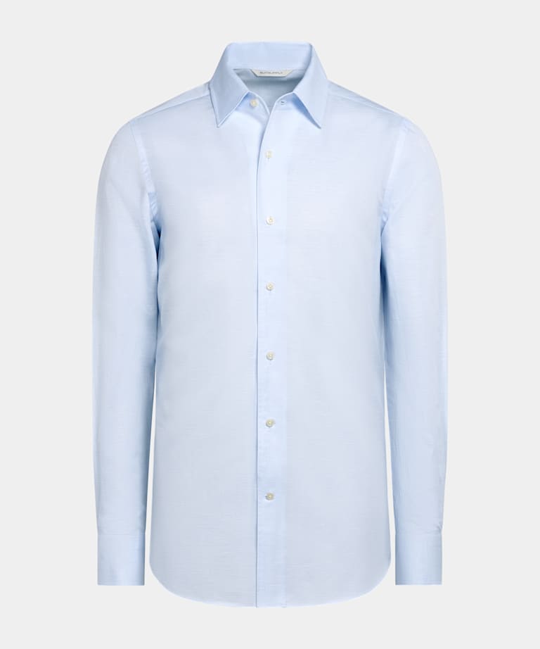 Hemd hellblau Tailored Fit