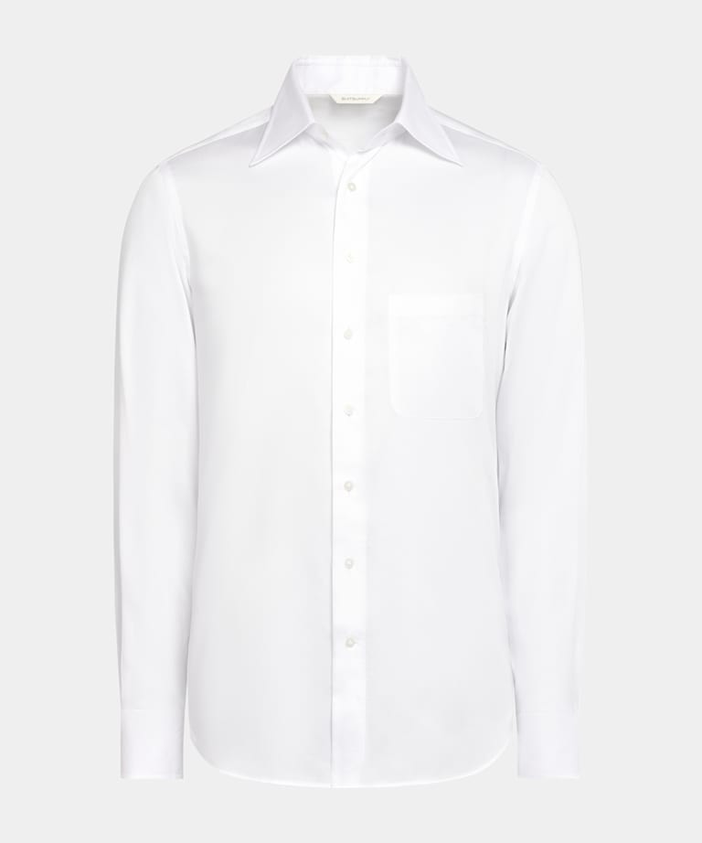 White Tailored Fit Shirt
